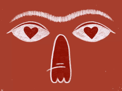 Happy Valentine’s Day, Dribbblers 🖤🖤🖤 animation digital digital illustration frame by frame animation illustration