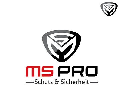 ms pro logo logo logodesign logoshield secure security security logo shield