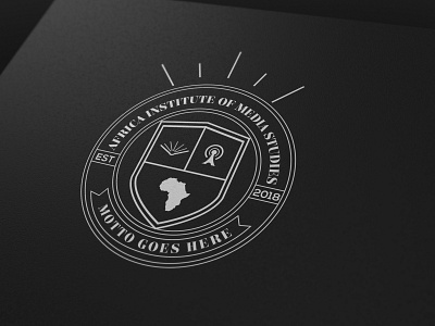 AIMS Logo design logo school school badge school crest