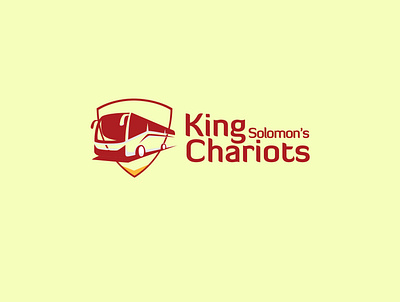 KS Chariots Logo branding bus bus logo design illustration logo logo design logodesign logotype minimal shield shield logo simple transport transport logo