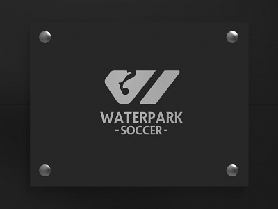 Waterpark Soccer Logo brand identity design illustration logo logo design minimal simple soccer logo vector