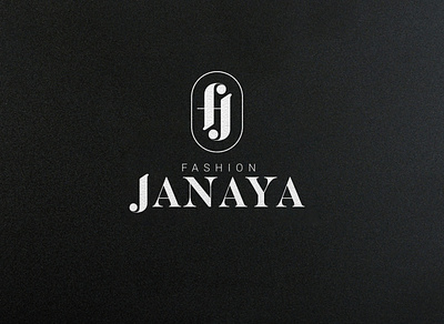 Fashion Janaya brand identity branding design fj monogram illustration logo logo design logodesign logotype minimal monogram monogram design monogram logo simple