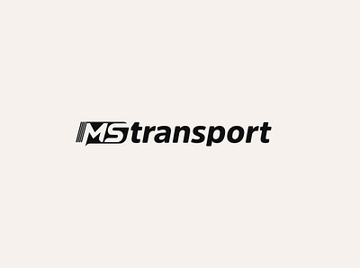 MS Transport Logo brand identity branding design illustration logistic logo logo design logos logotype modern new new logo simple transport transport logo transportation design