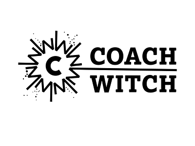Coach Witch coach design illustration life coach logo vector