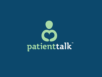 Patient Talk Brand Identity brand identity graphic design illustrator layout logo logo design