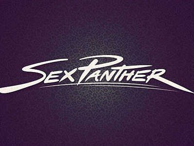 Sex Panther Logo brand identity graphic design illustrator layout logo logo design