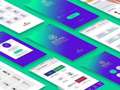 Dermakonnect app doctor healthcare interface mockup patient pharma pharmaceutical prototype screen ui user experience ux