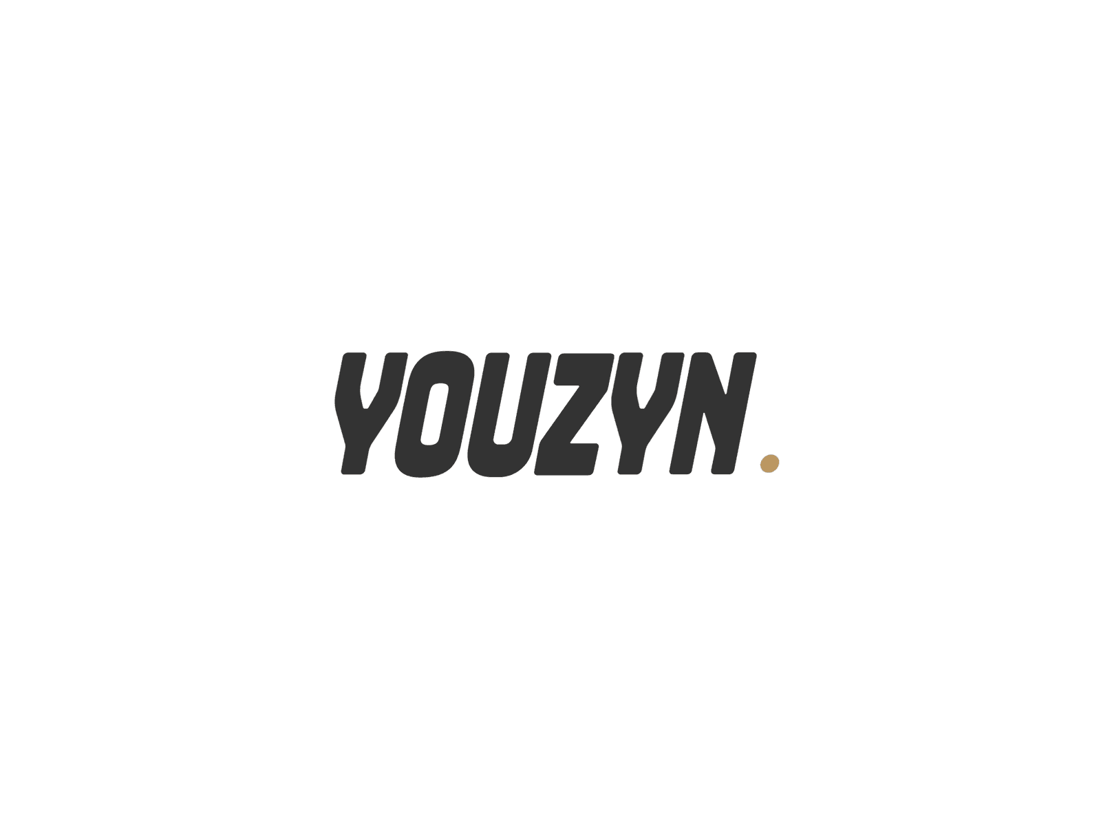 Logo Animation for YOUZYN after effects animate branding designer gif icon animate identity keyframe logo logo animation logoanimated logoanimation minimal morph motion motiongraphics ui