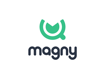Magny animated logo 2danimation after effects animate animation flat logo logo animation minimal morph motion motiongraphics ui