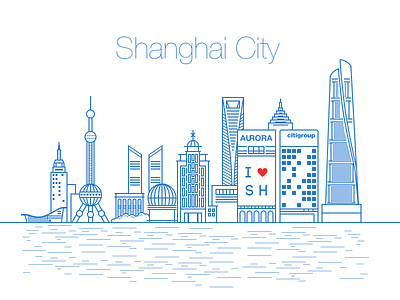 Shanghai City White 2