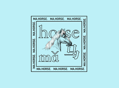 horse illustration illustration