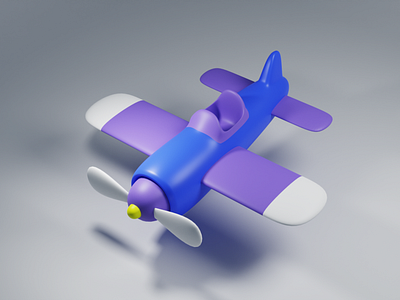 airplane 3d icon