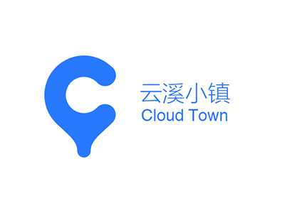 Logo cloud location town