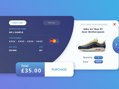 Daily UI - 002 (Another credit card checkout)