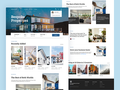 Real Estate Homepage - Facibus