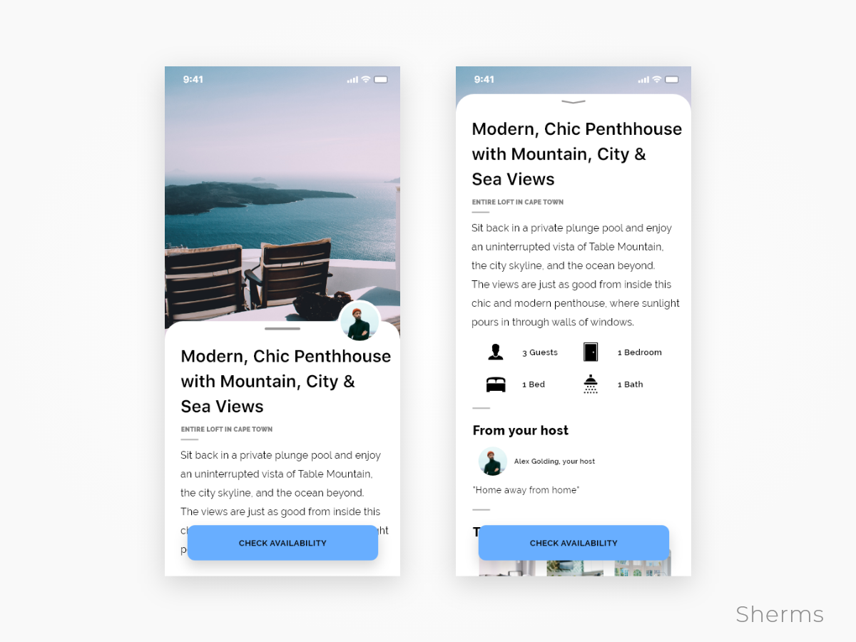 Airbnb App Redesign Concept by Sherman Tan on Dribbble