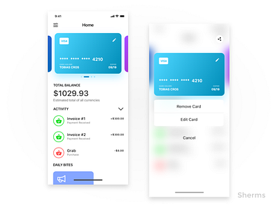 Credit Card App