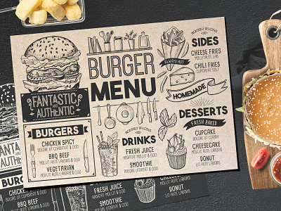 Burger Menu Template