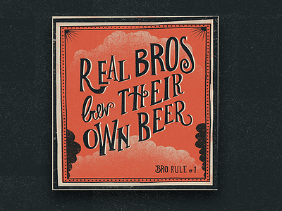 Brobrew Shirt Print beer brew bro illustration poster print quote