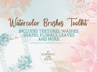 Watercolor Brushes - A toolkit