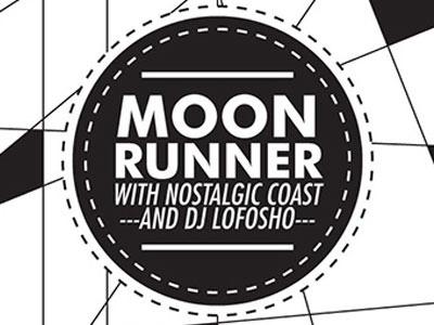 MoonRunner Gigposter bratten gig james moonrunner poster print screen skinnyd