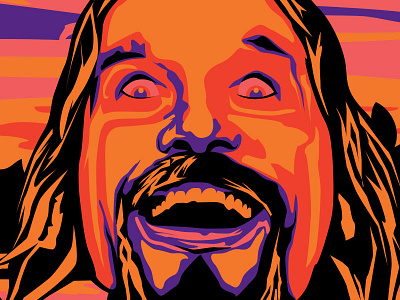 The Dude in Color bratten color dude illustration james skinnyd the vector