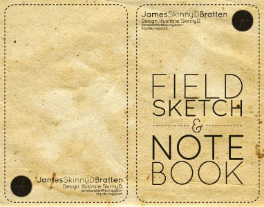 Notebook book graphic design note sketch