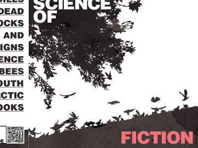 11015 The Science Of Fiction Insert New Outside album cd fiction graphic design illustration insert music of science the