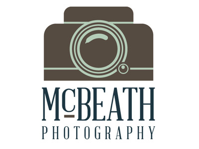 McBeath Photography Logo bratten ian james logo mcbeath photography skinnyd vector