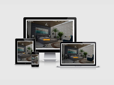 Maruti Interior dynamic website design interior design website wordpress web design