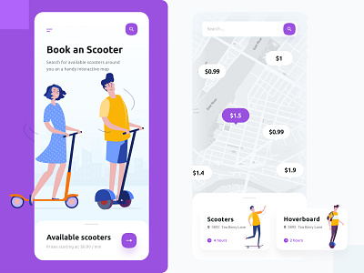 Booking App Rental Concept