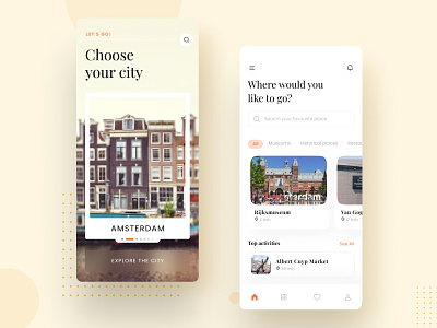 ✈️ Travel App Design