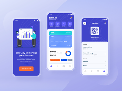 💳 Wallet App Design