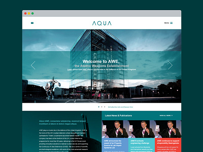 Flat Homepage Concept flat homepage minimal responsive