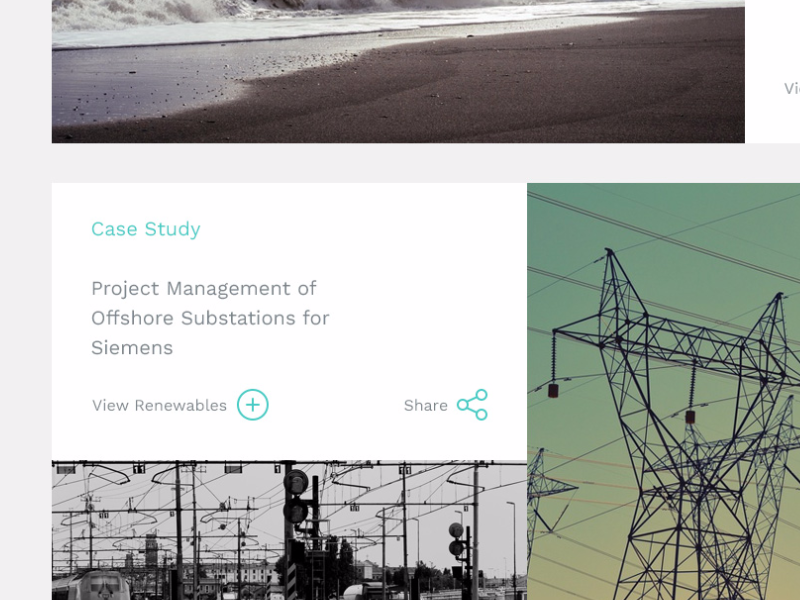 Case Study listing case study made with invision