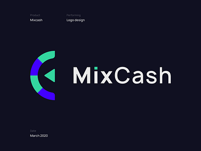 MixCash / Logo Design app branding design flat icon illustration logo minimal vector website