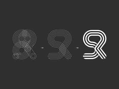 SR logo construction logo logo alphabet logo design logo design concept logo presentation logo process vector