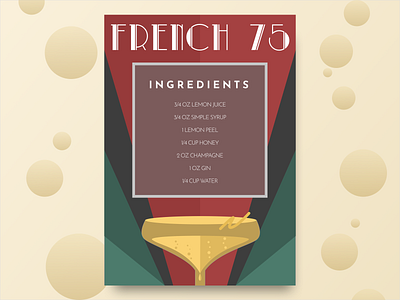 French 75 Art Deco