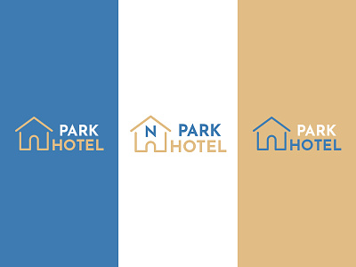 N - PARK HOTEL branding design graphic design logo website