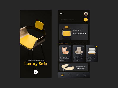 Furniture App UI