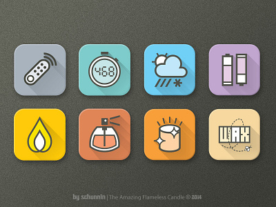 Package Icons set design icon interface package ux