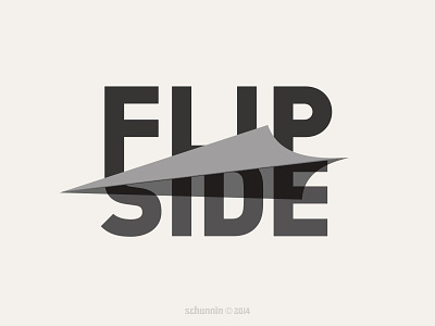ediS pilF design illusion logo simple unused