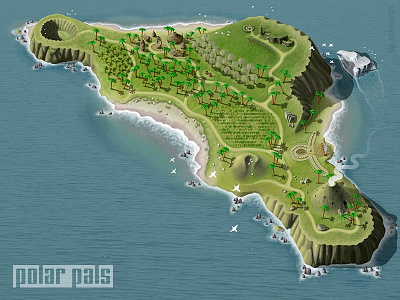 Rapa Nui concept game game art illustration photoshop