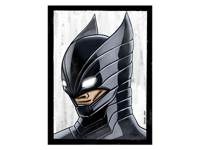 The Dark Knight autodesk sketchbook bathood batman concept conceptart darkknight digitalart illustration ipadpro ipencil outfit