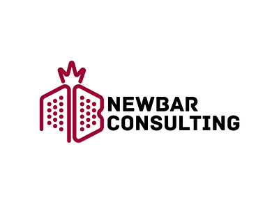 "Newbar" consulting company logo design logo logodesign