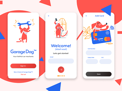Garage Dog Mobile app