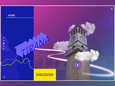 Tirana-Landing page