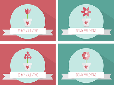 Valentine Vector Card card flower valentines vector