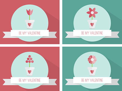 Valentine Vector Card