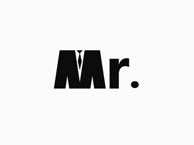 Mr adobe illustrator creative creativity freelancer illustration logo logodesign logotype male manlogo mr type typography wordmark wordplay
